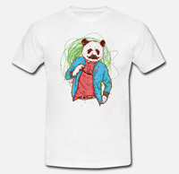 T-Shirt – Hipster Panda
