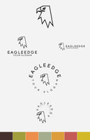 Shop Vorschaubild Logos Animal Tiere Bundle Ansicht für das Logo Adler mit Slogan