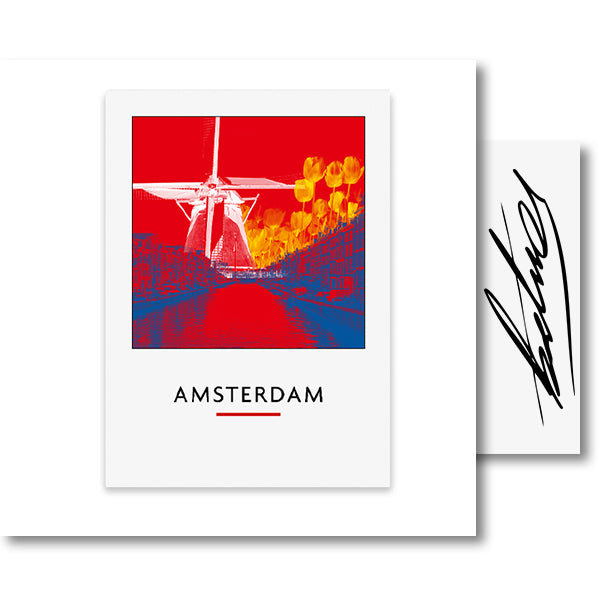 City Frame – AMSTERDAM (Poster A4)