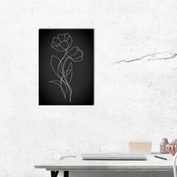 Flowers Line Art – POSTER (A3)