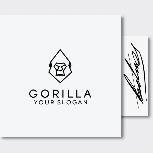 Gorillalogo + Text – LOGO