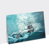 Sea Storm (Digital Art) – Acrylglasplatte