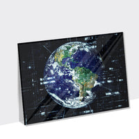 Earth (Digital Art) – Acrylglasplatte