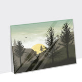 Wald & Hirsch – Acrylglasplatte