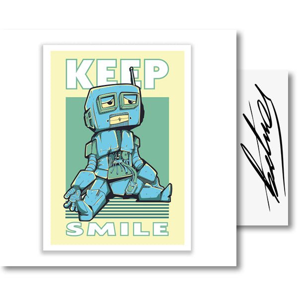 KEEP SMILE – POSTER (A3)