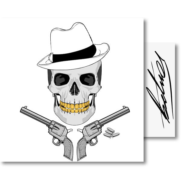 Gangster Skull – ILLUSTRATION