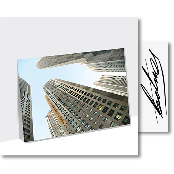 Wolkenkratzer (Foto) – Acrylglasplatte