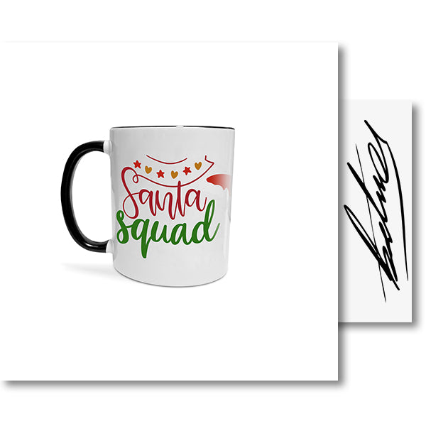 Santa Squad – Tasse (Standard - Schwarz)