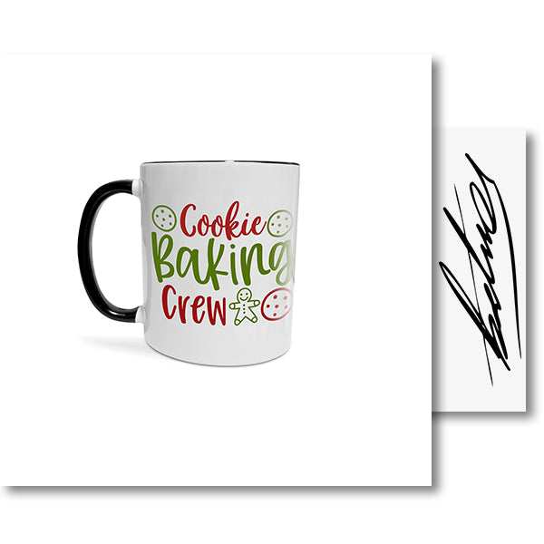 Cookie Baking Crew – Tasse (Standard - Schwarz)