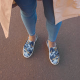 Shop Vorschaubild Schuhe Sneaker Mode Army Blue für Damen angezogen Draufsicht